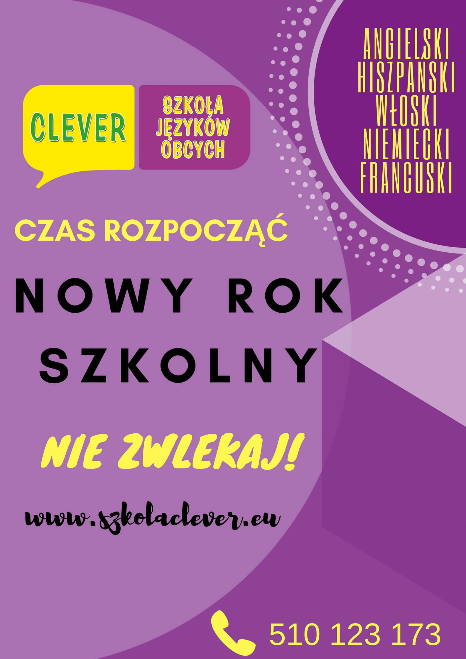 Czas rozpocząć NOWY ROK SZKOLNY!