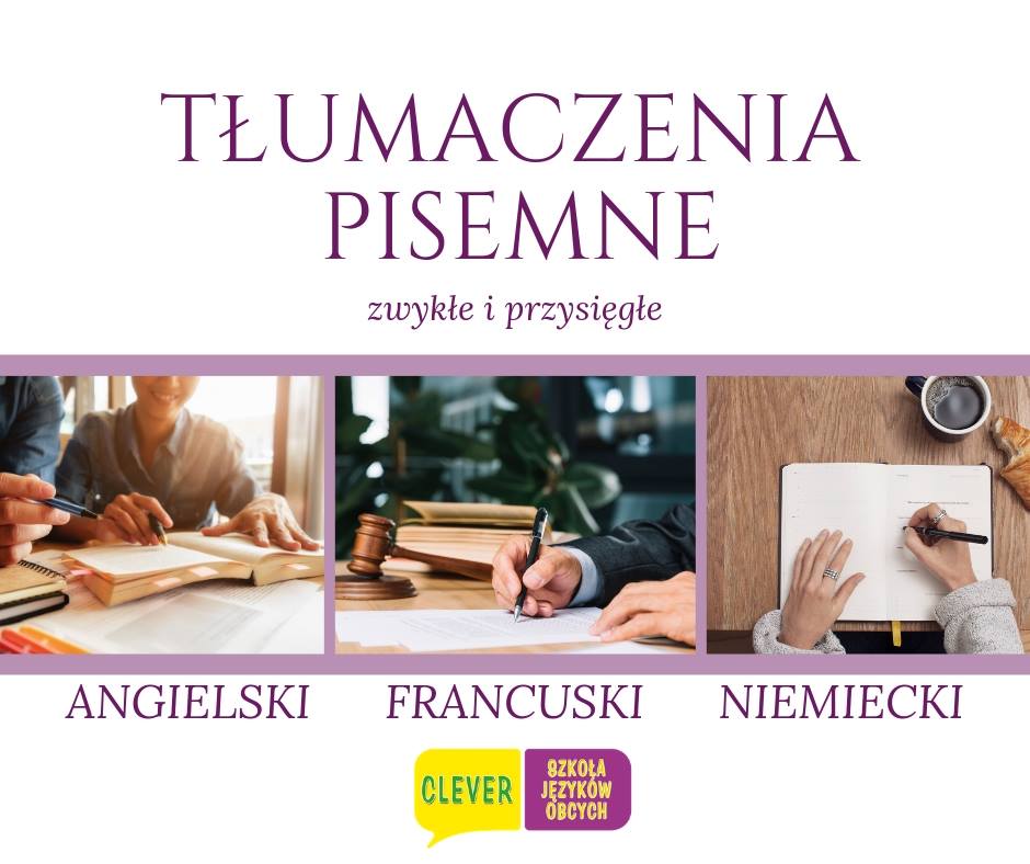 Tłumaczenia pisemne